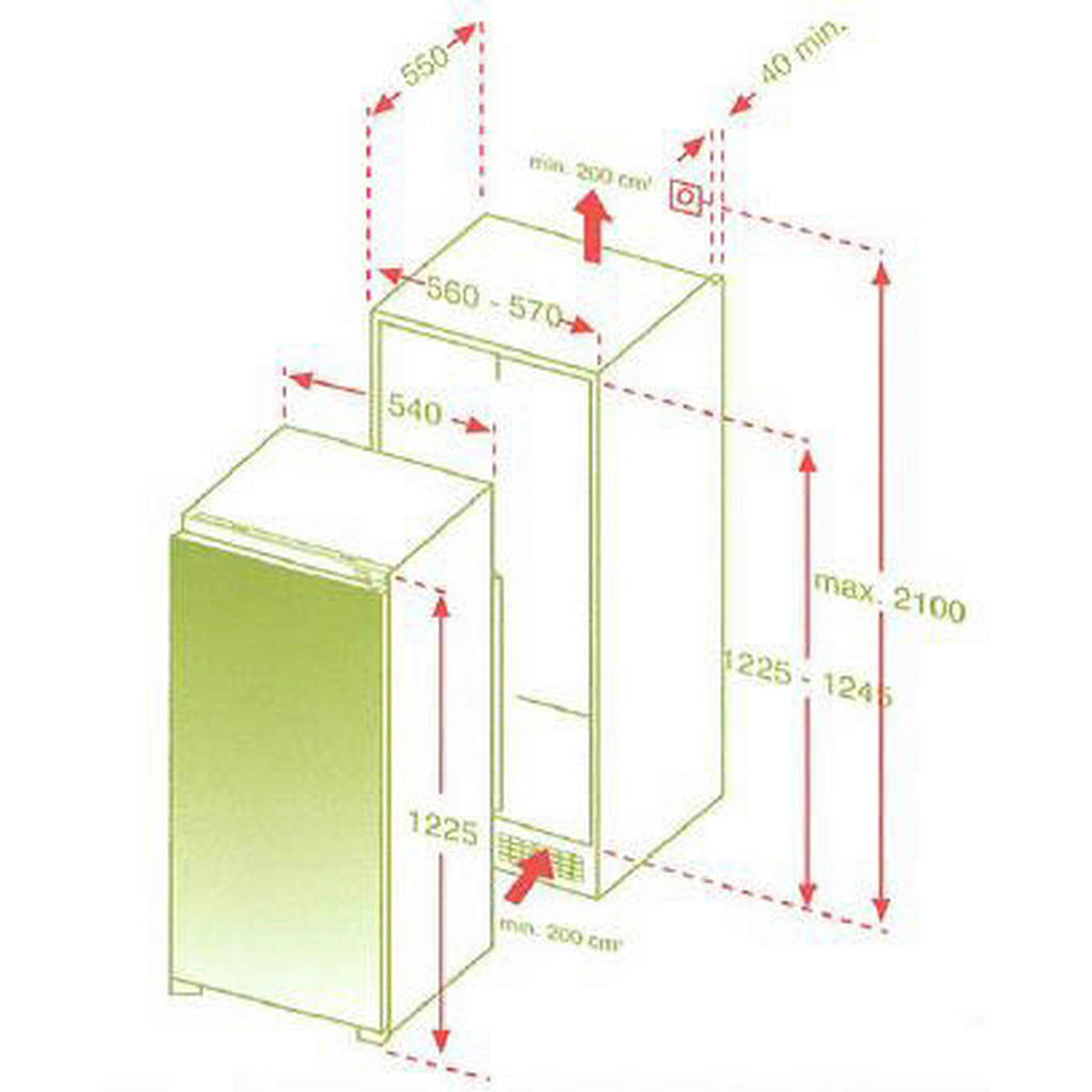 Thumbnail - Respekta Küchenblock Premium weiß matt B/H/T: ca. 300x211x60 cm