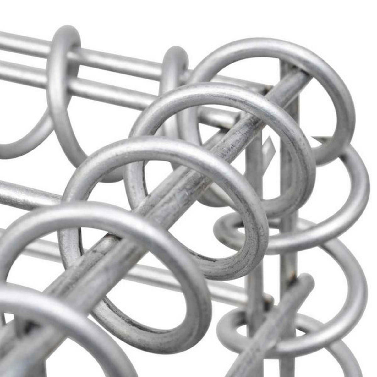 VidaXL Rasenmähergarage Rasenmähergarage - silber - VidaXL