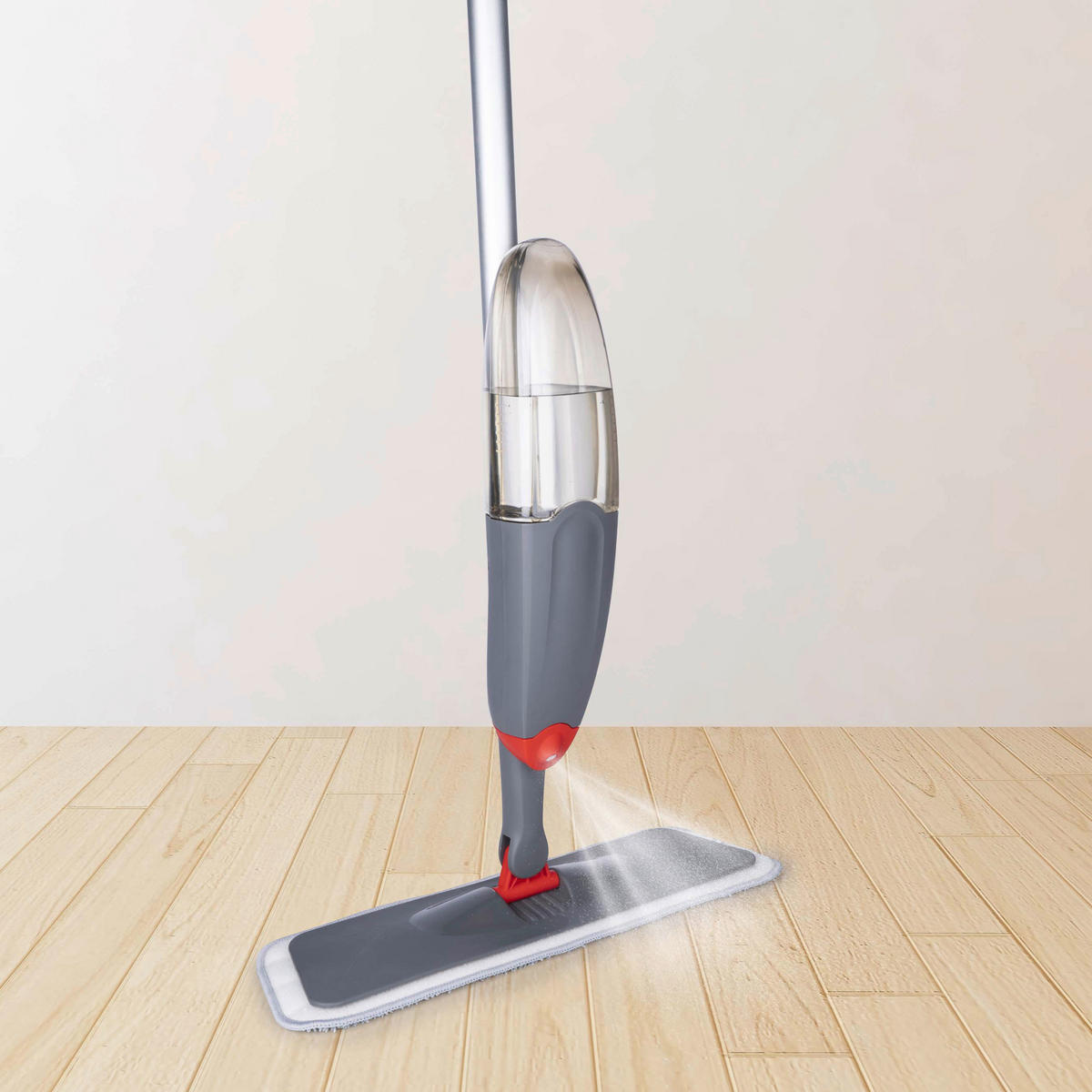 Dirt Devil Bodenwischer grau H: ca. 126 cm Sprühwischer_360°_Dirt_Devil - grau (126,00cm) - Dirt Devil