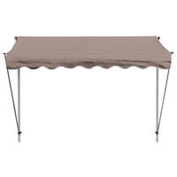 Klemm-Markise Ontario taupe B/L: ca. 205x130 cm Ontario - taupe (205,00/130,00cm) - Grasekamp