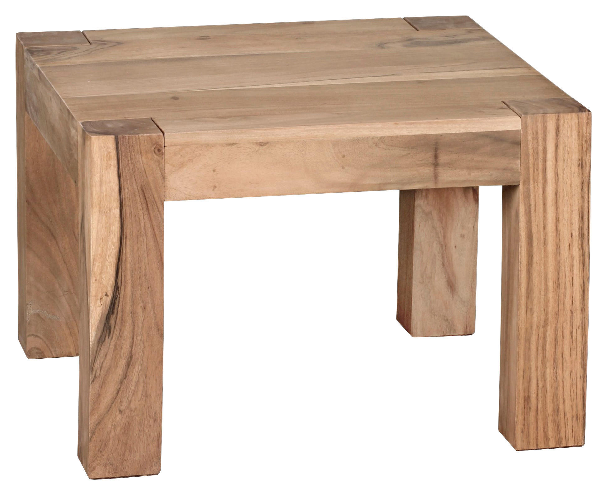 Couchtisch natur B/H/T: ca. 60x40x60 cm Couchtisch - natur (60,00/40,00/60,00cm) - Wohnling