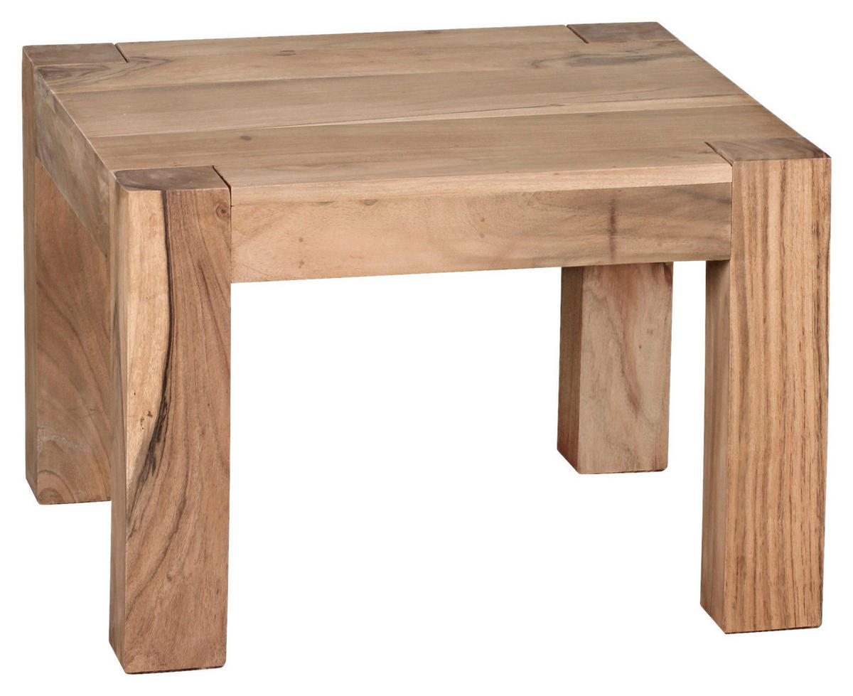 Couchtisch natur B/H/T: ca. 60x40x60 cm Couchtisch - natur (60,00/40,00/60,00cm) - Wohnling