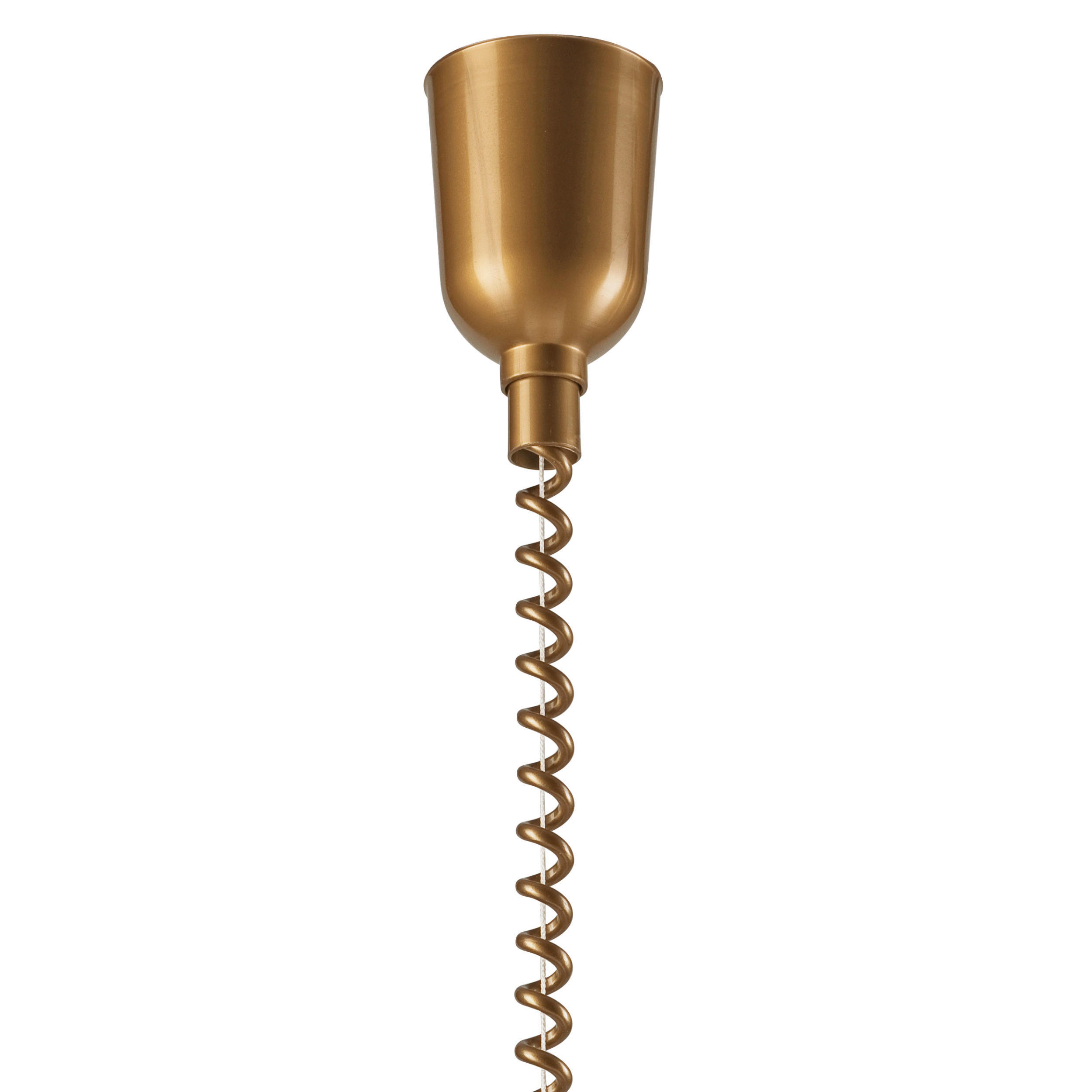 Thumbnail - Lamkur Deckenleuchte gold Glas B/H/L: ca. 64x30x64 cm E27 1 Brennstellen