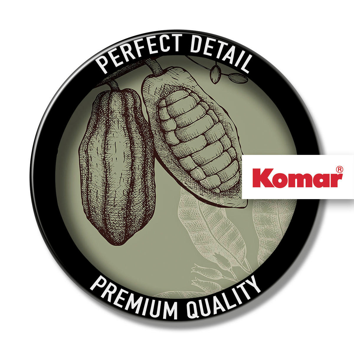 Komar Poster Wild Cocoa Pflanzen B/L: ca. 40x50 cm Wild Cocoa - (40,00/50,00cm) - Komar
