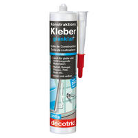 decotric Konstruktionskleber ca. 0,29 l Konstruktions-Kleber 290ml - glasklar (290ml) - decotric