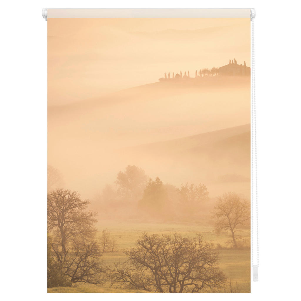 Thumbnail - LICHTBLICK Rollo Toskana braun B/L: ca. 90x150 cm