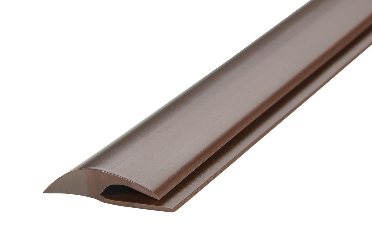 Einschubprofil braun B/L: ca. 3,2x100 cm pro Stück Einschubprofil 32x1000 Weich-PVC es - braun (3,20/100,00cm)