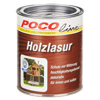 POCOline Acryl Holzlasur palisander seidenglänzend ca. 0,75 l Holzlasur_Acryl 750ml - palisander (750ml) - POCOline