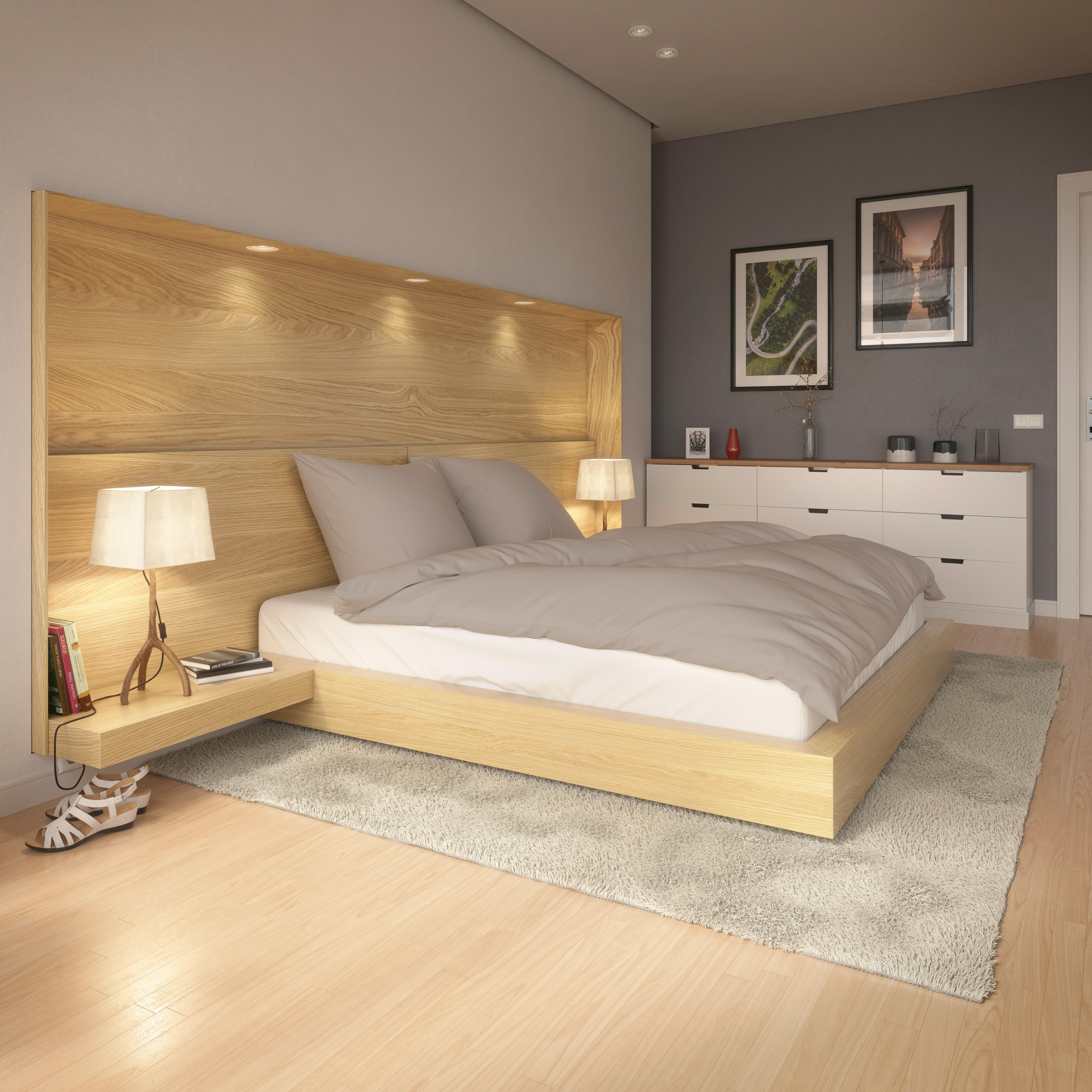 Baumwoll Bettwäsche Renforce Bettwäsche_Renforce Uni 200x200cm - taupe (200,00/200,00cm) - beau rêve