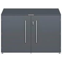 Westmann Fahrradgarage Linea anthrazit B/H/L: ca. 200x154x100 cm Linea - anthrazit (100,00/200,00/154,00cm) - Westmann