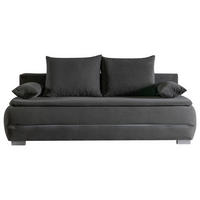 Schlafsofa Tekla grau B/H/T: ca. 212x97x98 cm Tekla - silber/grau (212,00/97,00/98,00cm)