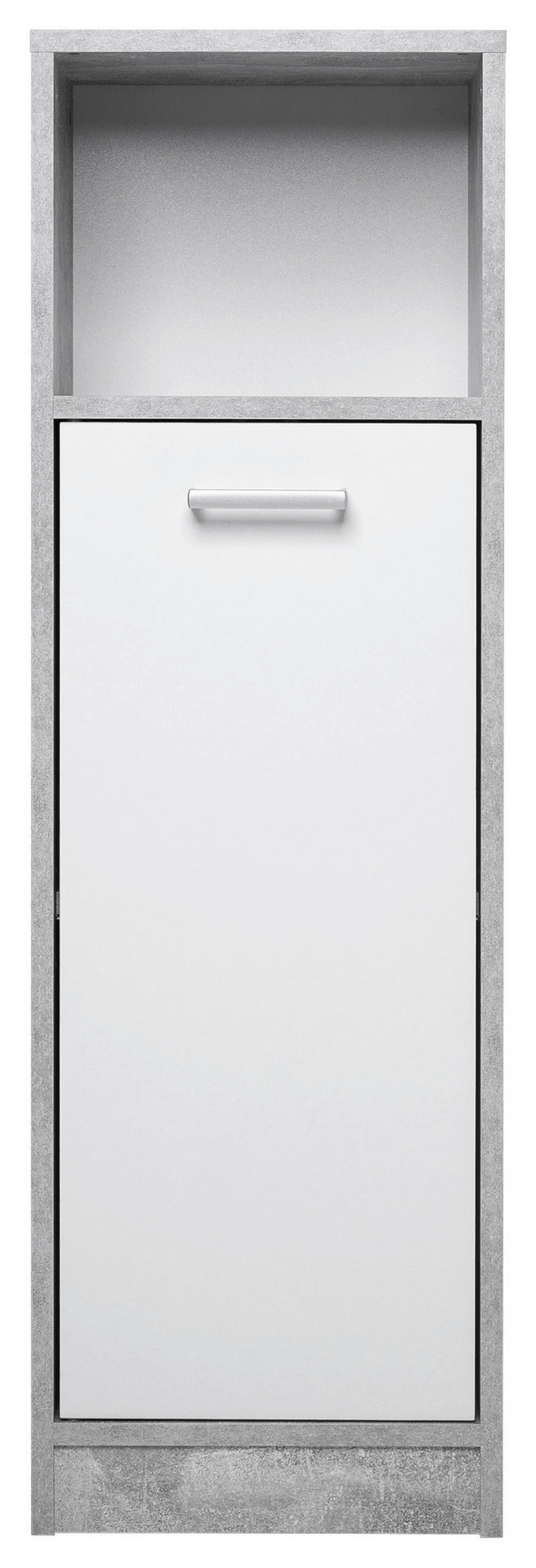 Bad-Set Madeira Beton Optik weiß B/H/T: ca. 123x76,5x28 cm Madeira - weiß (123,00/76,50/28,00cm)