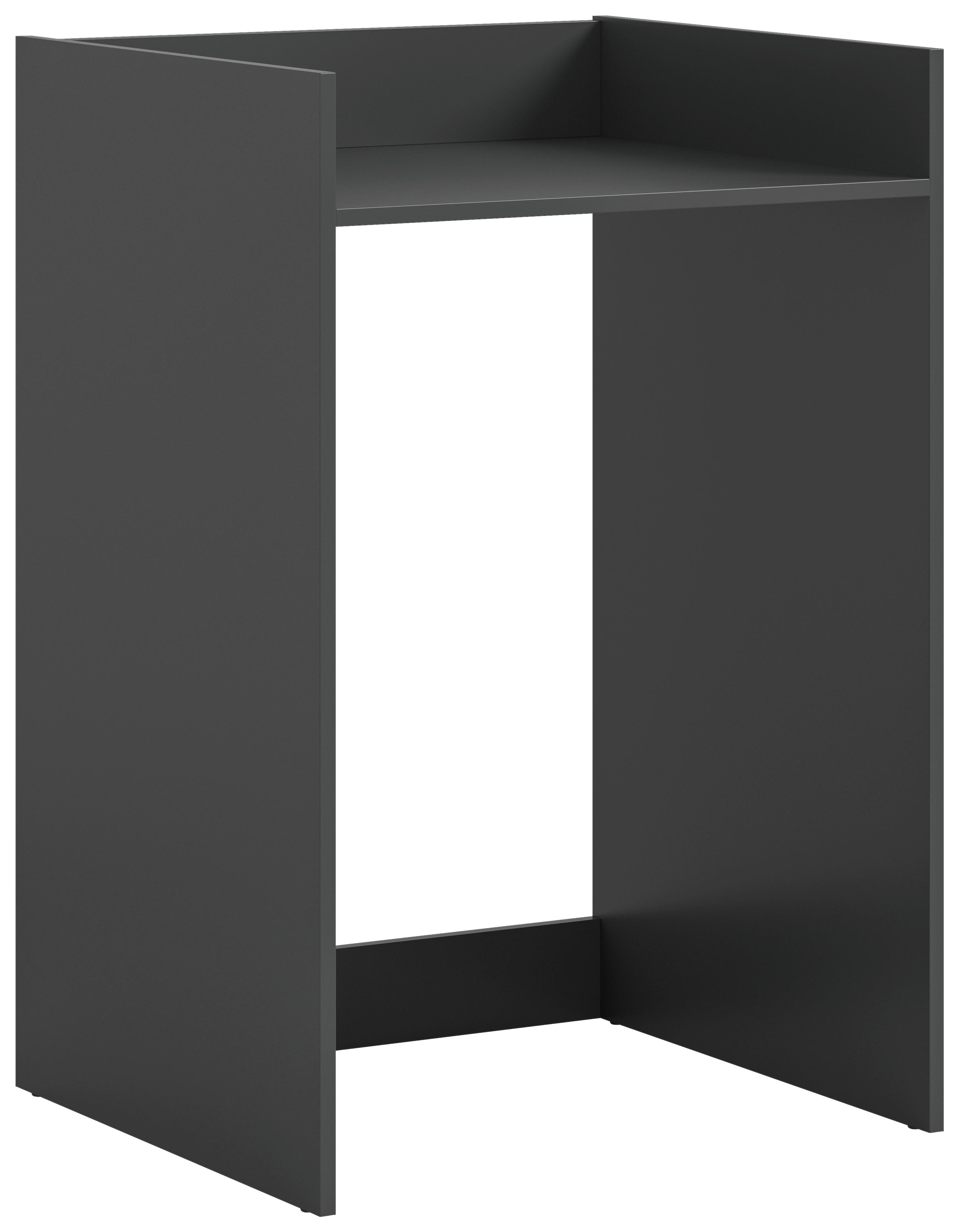 Waschmaschinenumbauschrank Free anthrazit B/H/T: ca. 66x101x60 cm Free - anthrazit (66,00/101,00/60,00cm) - xonox.home