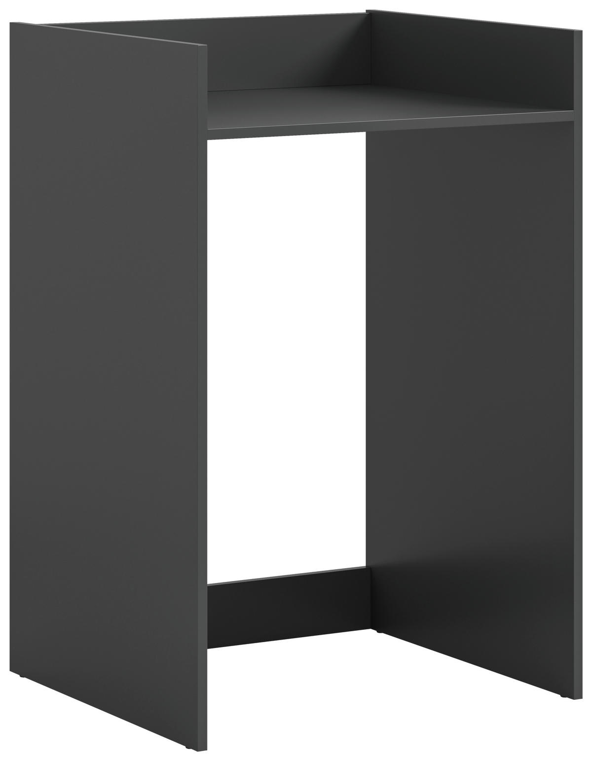 Waschmaschinenumbauschrank Free anthrazit B/H/T: ca. 66x101x60 cm Free - anthrazit (66,00/101,00/60,00cm) - xonox.home