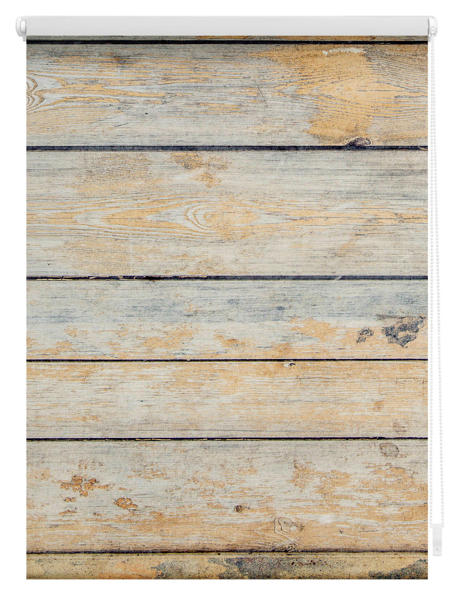 Thumbnail - LICHTBLICK Rollo Bretter Shabby braun B/L: ca. 60x150 cm