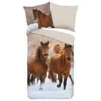 Bettwäsche Ponies Multi Baumwolle B/L: ca. 135x200 cm Ponies - Multi (135,00/200,00cm) - Good Morning