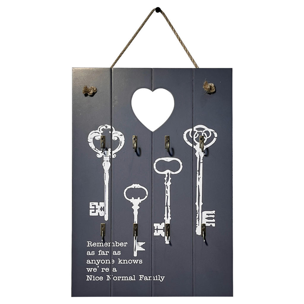 Thumbnail - Schlüsselkasten Elsa grau B/H/T: ca. 24x34x3 cm