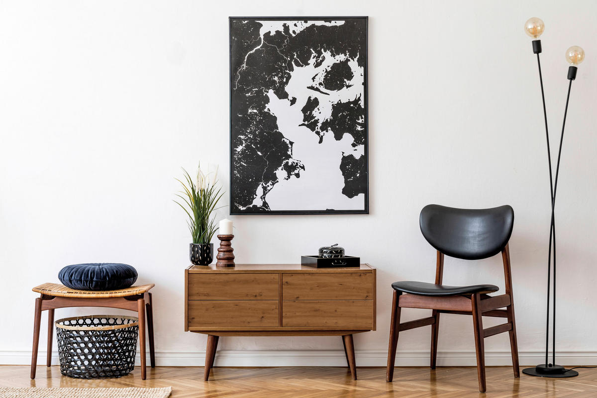 d-c-fix Klebefolie Holzoptik braun B/L: ca. 90x210 cm Klebefolie Hölzer Artisan Oak - braun (90,00/210,00cm) - d-c-fix