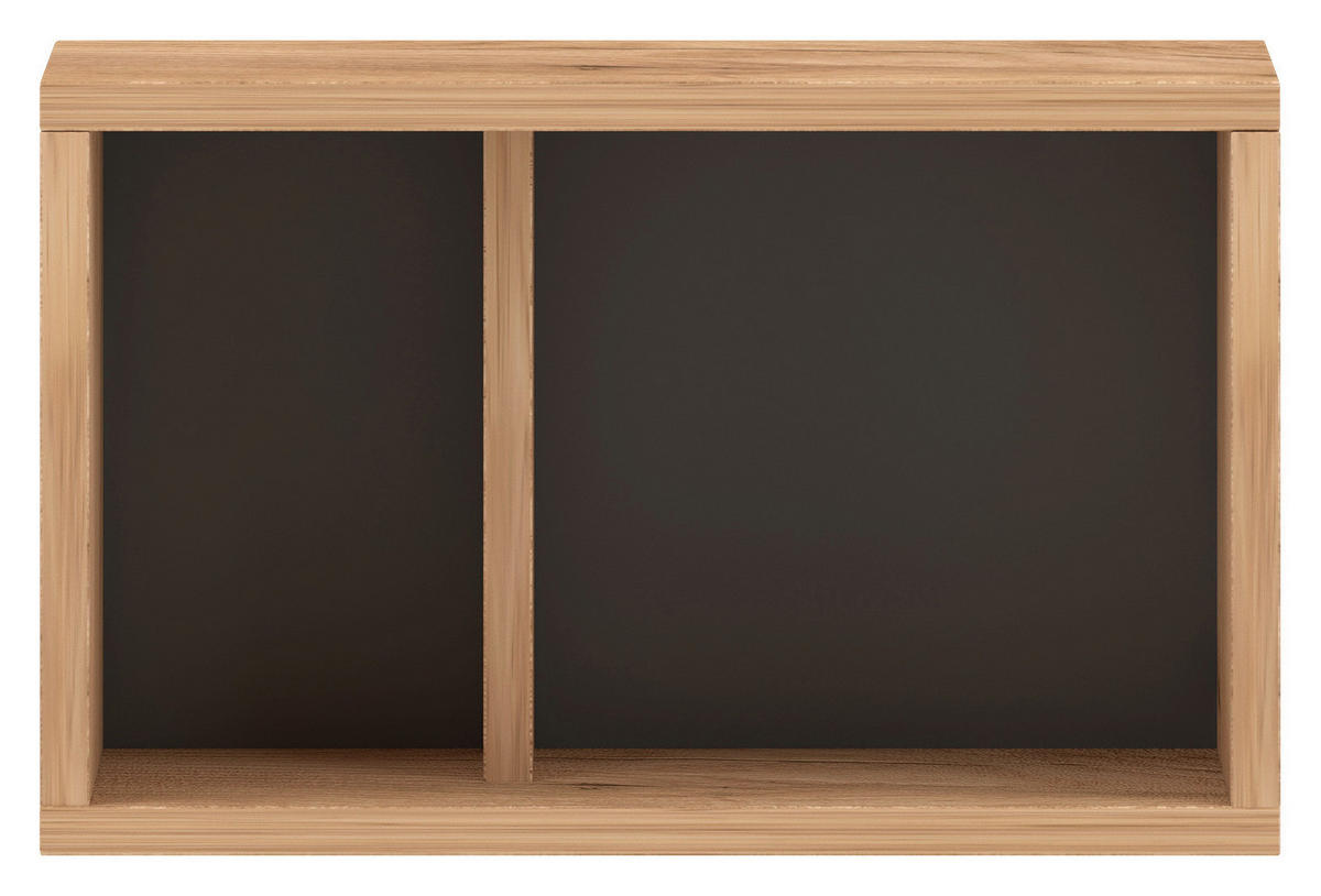 Wohnwand Barcelona Craft Eiche Nachbildung Graphit B/H/T: ca. 40x25x18 cm Barcelona - Craft/Graphit (40,00/25,00/18,00cm) - WIPMEB