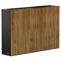Herstera Garden Pflanzkübel Deco Planter schwarz Holz B/H/L: ca. 120x80x25 cm Deco Planter - schwarz (25,00/120,00/80,00cm) - Herstera Garden