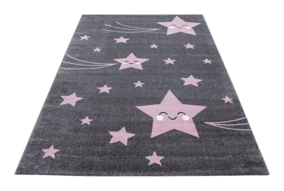 Ayyildiz Teppich KIDS pink B/L: ca. 120x170 cm KIDS - pink (120,00/170,00cm) - Ayyildiz