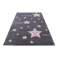 Ayyildiz Teppich KIDS pink B/L: ca. 160x230 cm KIDS - pink (160,00/230,00cm) - Ayyildiz