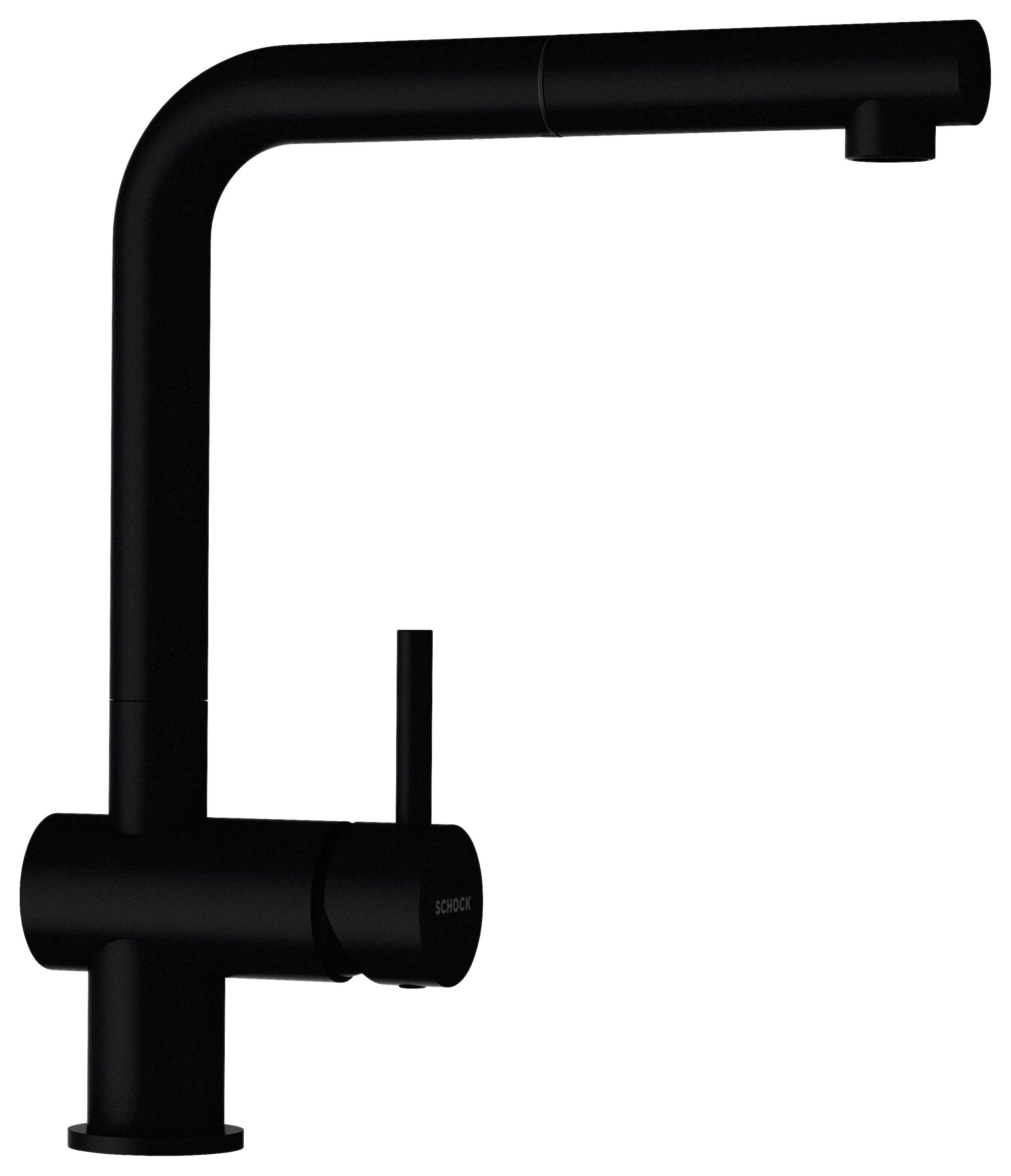 SCHOCK Armatur Epos schwarz Metall B/H/T: ca. 21,5x31x5 cm Epos - schwarz (21,50/31,00/5,00cm) - SCHOCK