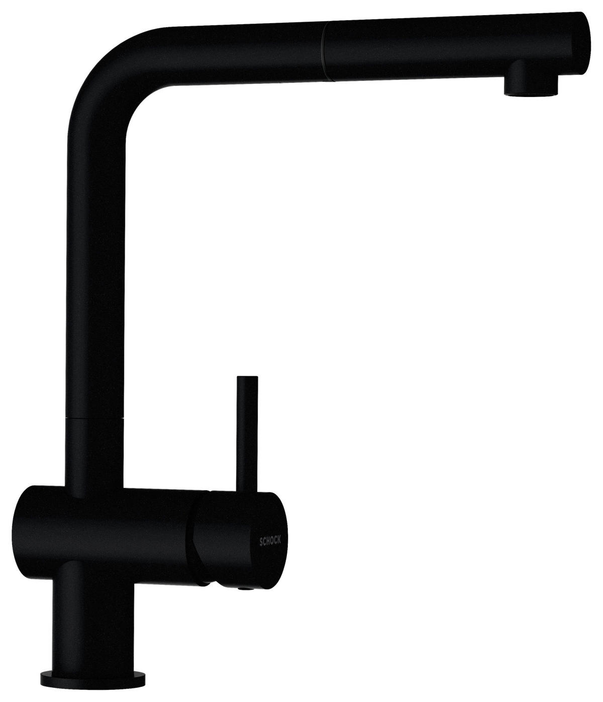 SCHOCK Armatur Epos schwarz Metall B/H/T: ca. 21,5x31x5 cm Epos - schwarz (21,50/31,00/5,00cm) - SCHOCK