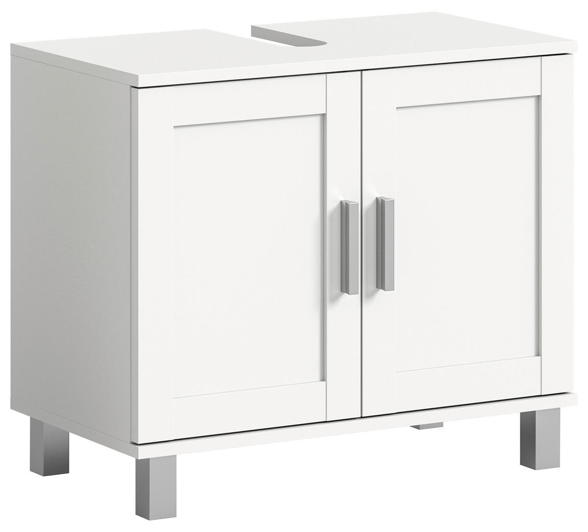 Waschbeckenunterschrank Mood weiß B/H/T: ca. 65x56x35 cm Mood - weiß (65,00/56,00/35,00cm)