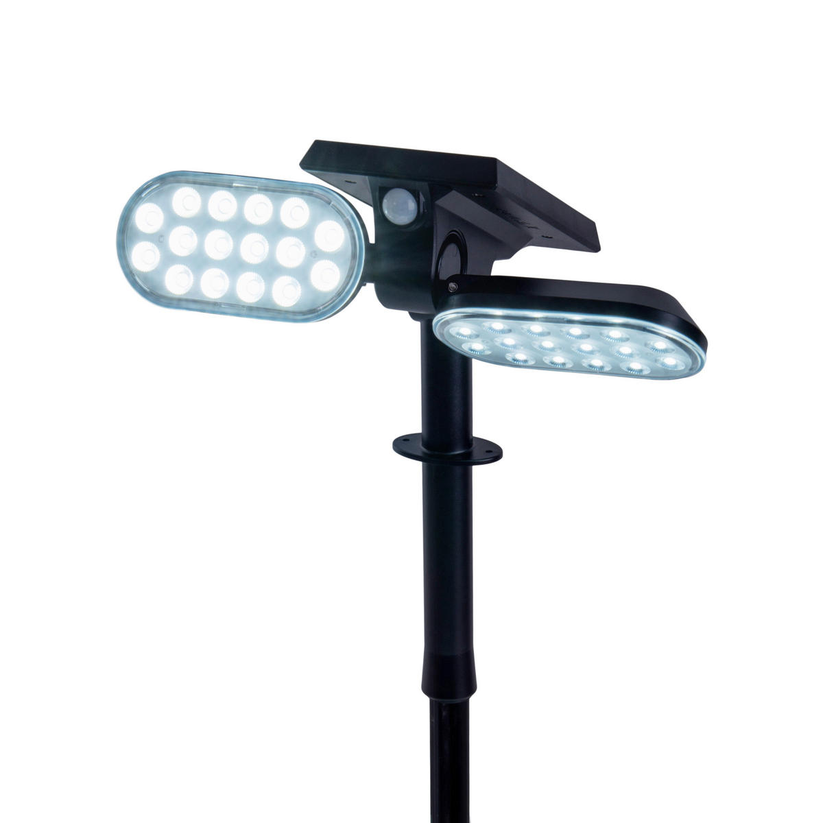 LED-Solarleuchte LED Solarstrahler "PACO" H: 31,9 cm - Näve Leuchten
