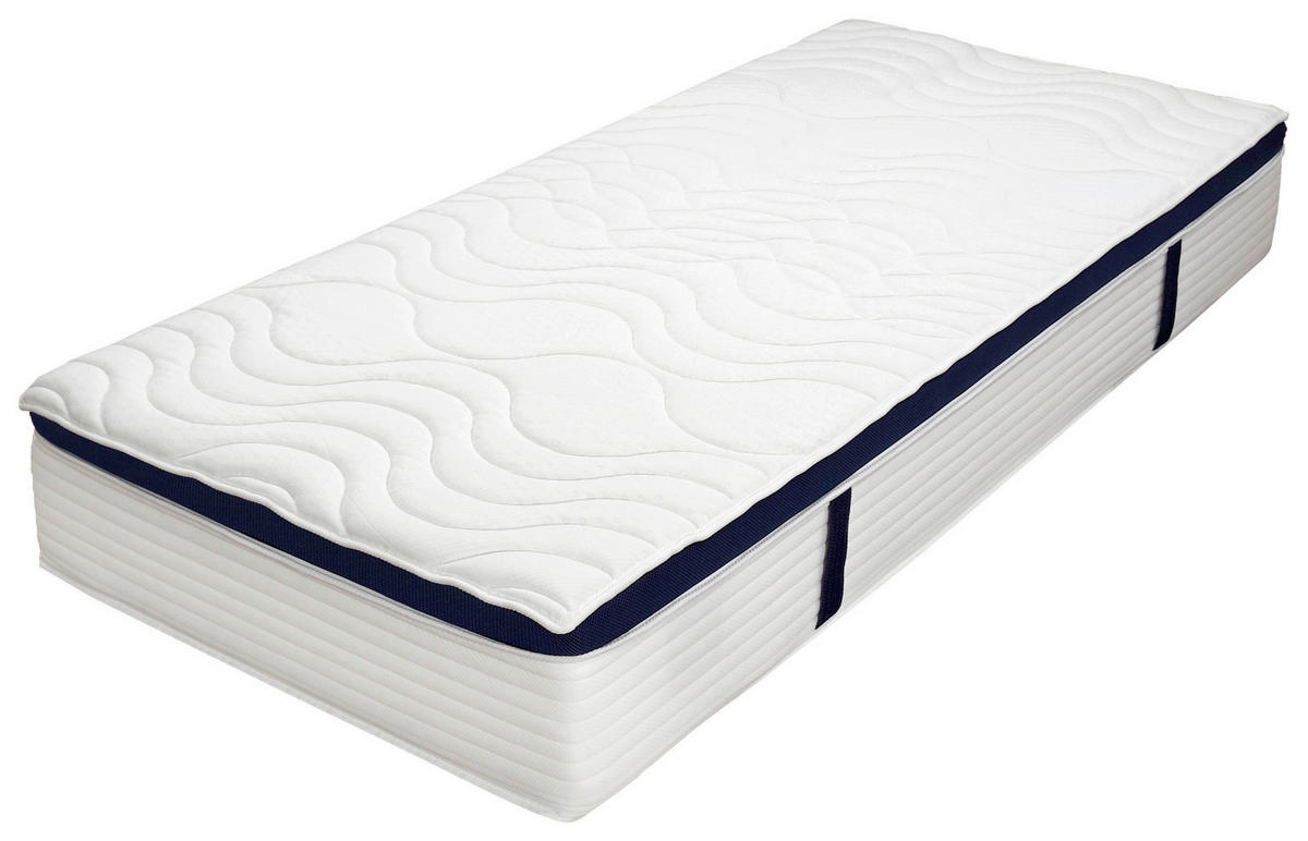 Taschenfederkernmatratze Termini weiß Liegefläche B/L: ca. 90x200 cm Termini - weiß (90,00/28,00/200,00cm)