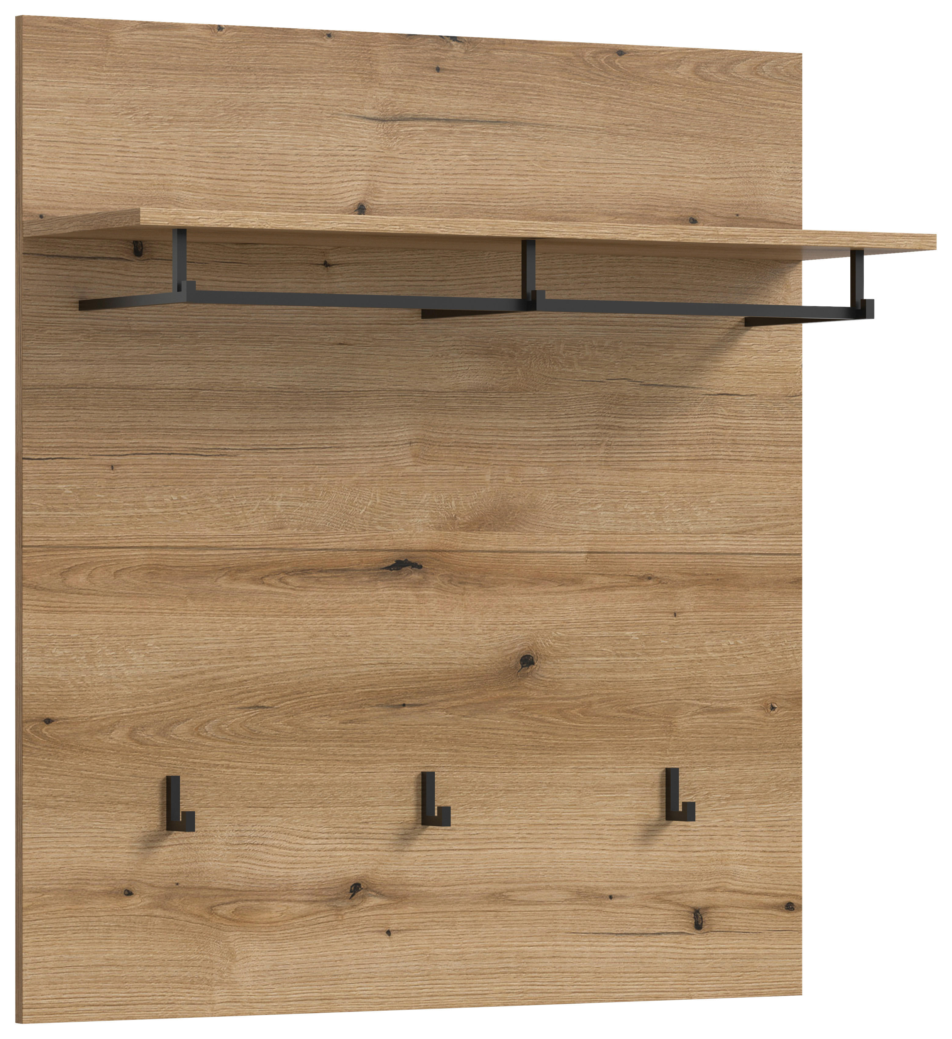 Garderobenpaneel SCOUT Evoke Oak Nachbildung B/H/T: ca. 90x98x27 cm SCOUT - (90,00/98,00/27,00cm) - xonox.home