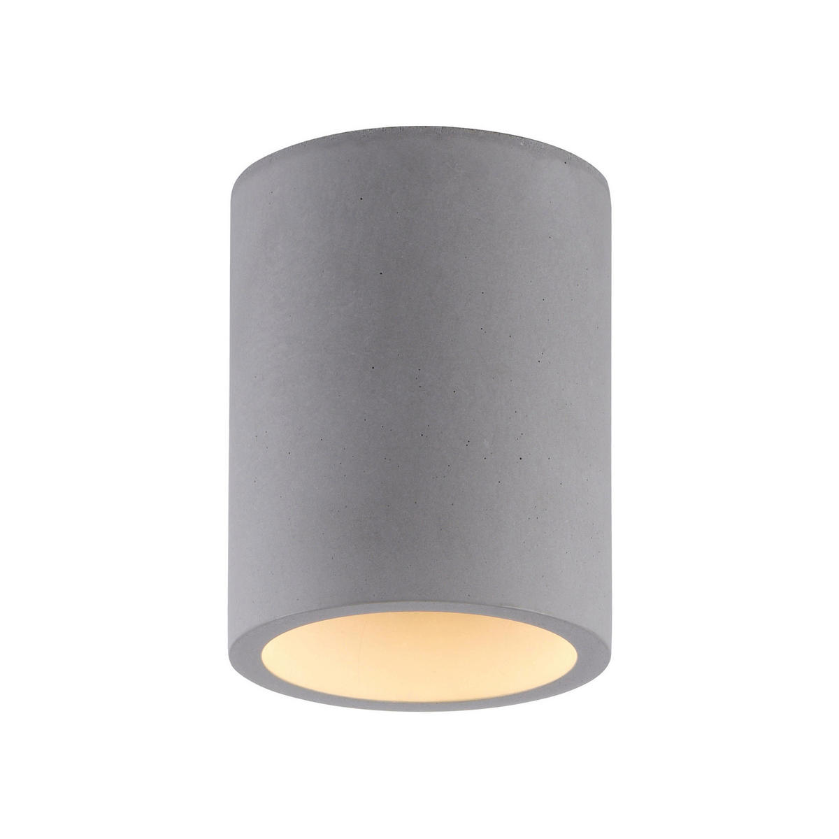 Paul Neuhaus Deckenleuchte ETON 6160-22 grau Eisen Beton B/H/D: ca. 11x14x11 cm GU10 1 Brennstellen ETON - grau (11,00/14,00cm) - Paul Neuhaus