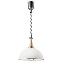 Lamkur Deckenleuchte silber Glas B/H/L: ca. 64x30x64 cm E27 1 Brennstellen CHIARA - silber (64,00/64,00/30,00cm) - Lamkur