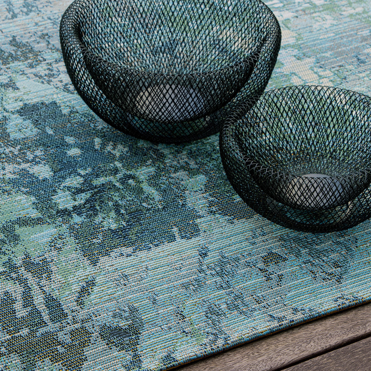 Obsession Teppich My Gobelina blau B/L: ca. 200x290 cm My Gobelina - blau (200,00/290,00cm) - Obsession