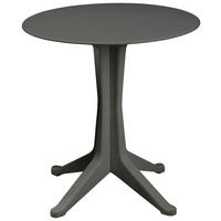 ProGarden Kunststofftisch LEVANTE anthrazit Polypropylen H/D: ca. 72x70 cm LEVANTE - anthrazit (70,00/72,00cm) - ProGarden