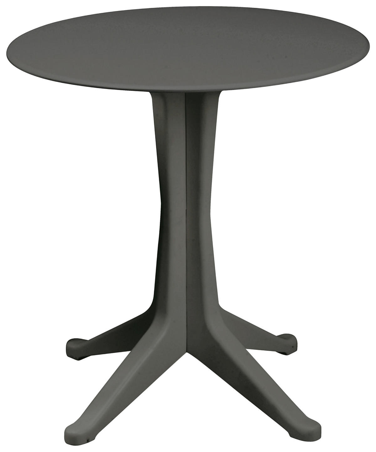 ProGarden Kunststofftisch LEVANTE anthrazit Polypropylen H/D: ca. 72x70 cm LEVANTE - anthrazit (70,00/72,00cm) - ProGarden
