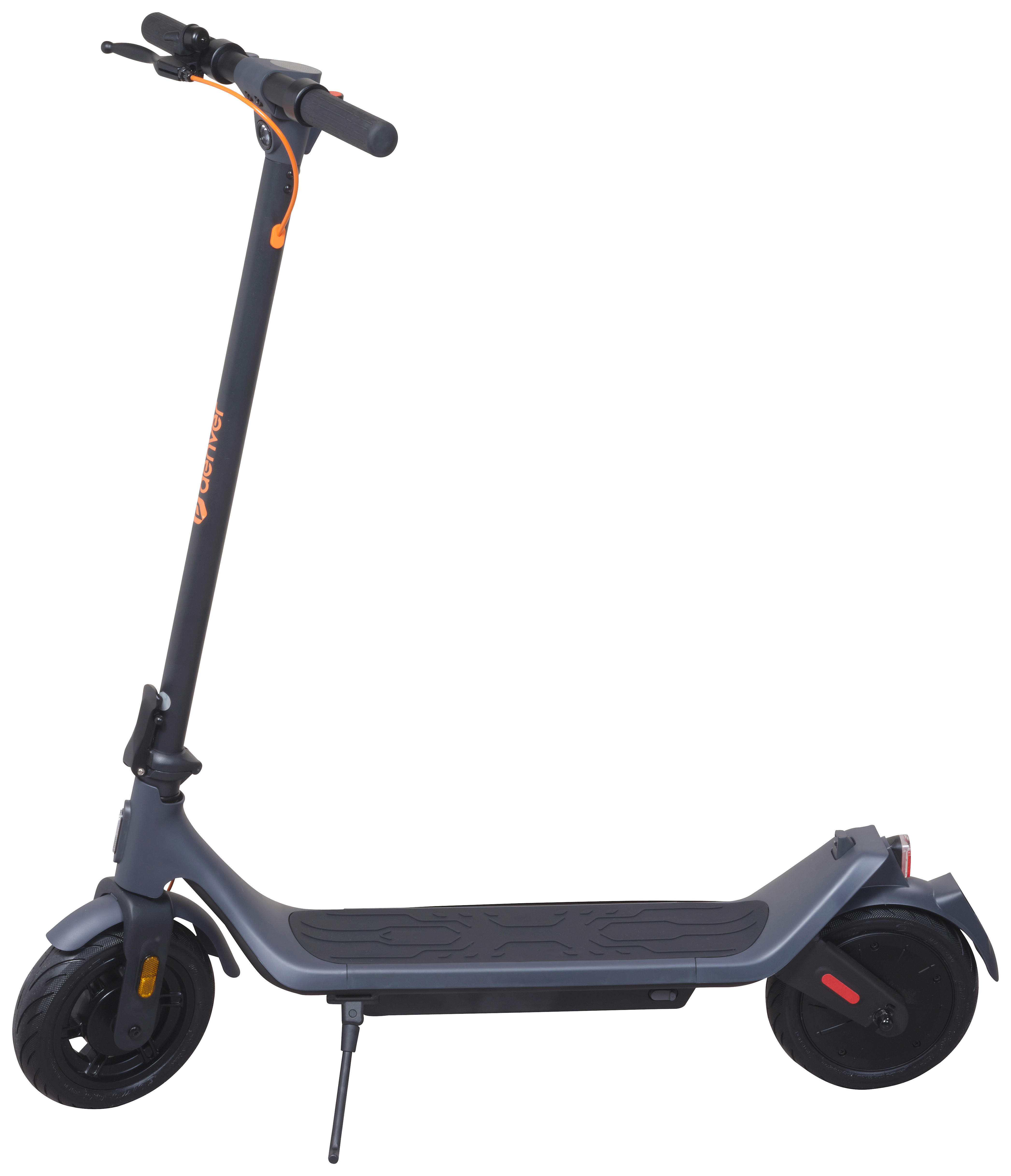 Denver E-Scooter Donar SEL-10360 10 Zoll Rahmenhöhe 119 cm 3 Gänge graublau graublau ca. 350 W ca. 36 V ca. 10 Zoll Donar - graublau - Denver
