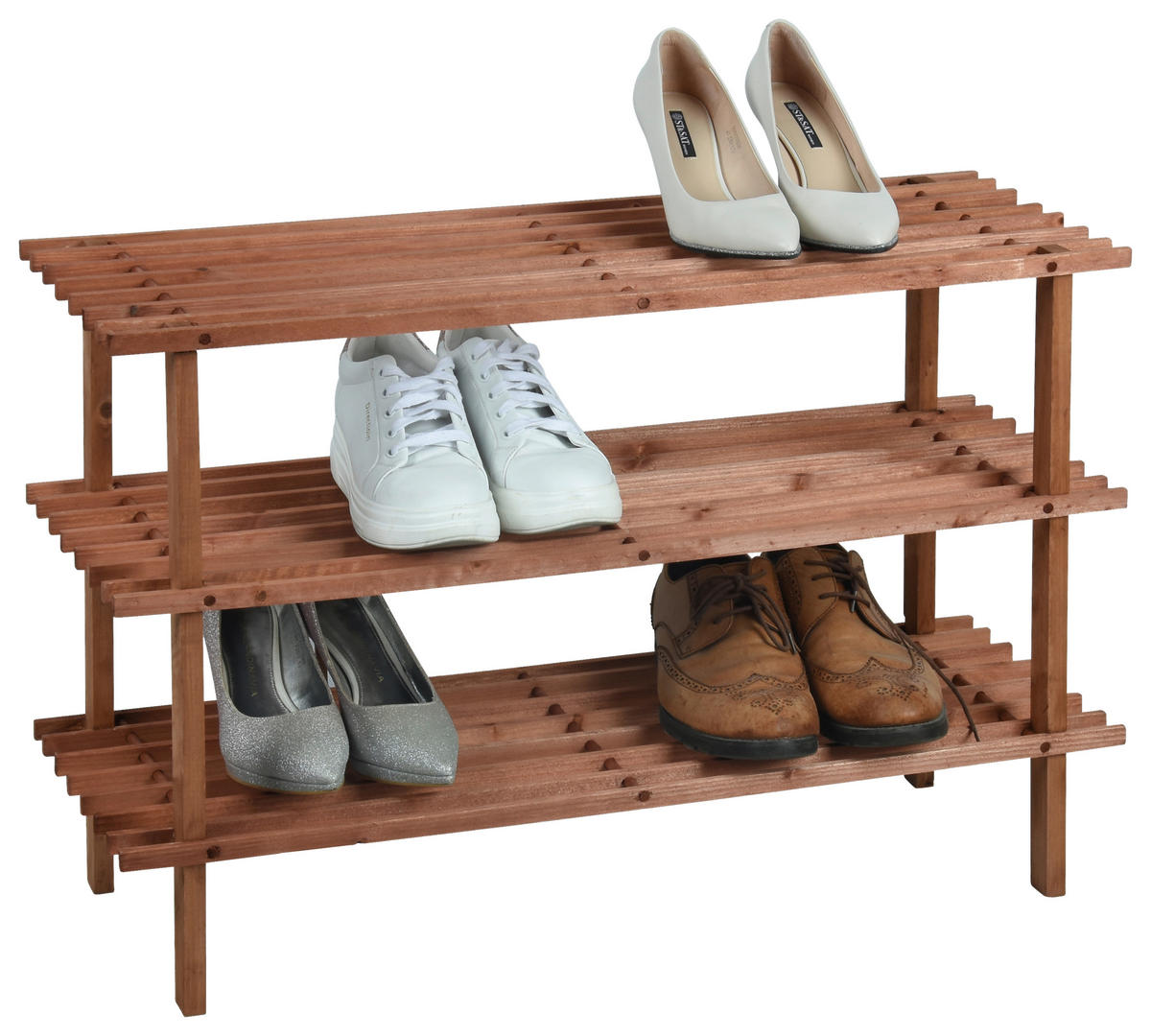Schuhregal Schuhregal_3stufig - (74,00/26,00/48,50cm)