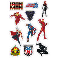 Wandsticker B/L: ca. 50x70 cm Wandsticker_Avengers - (50,00/70,00cm)