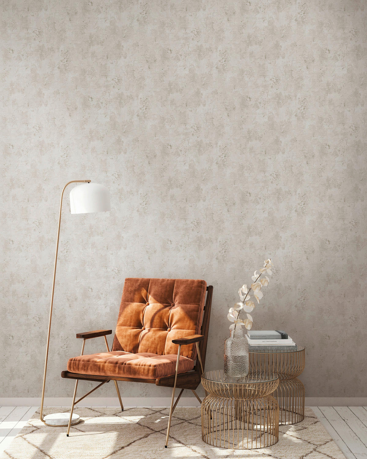 A.S.Création Vliestapete beige grau B/H/D: ca. 53x1005x8,3 cm Vliestapete - beige/grau (8,30/1005,00cm) - A.S.Creation