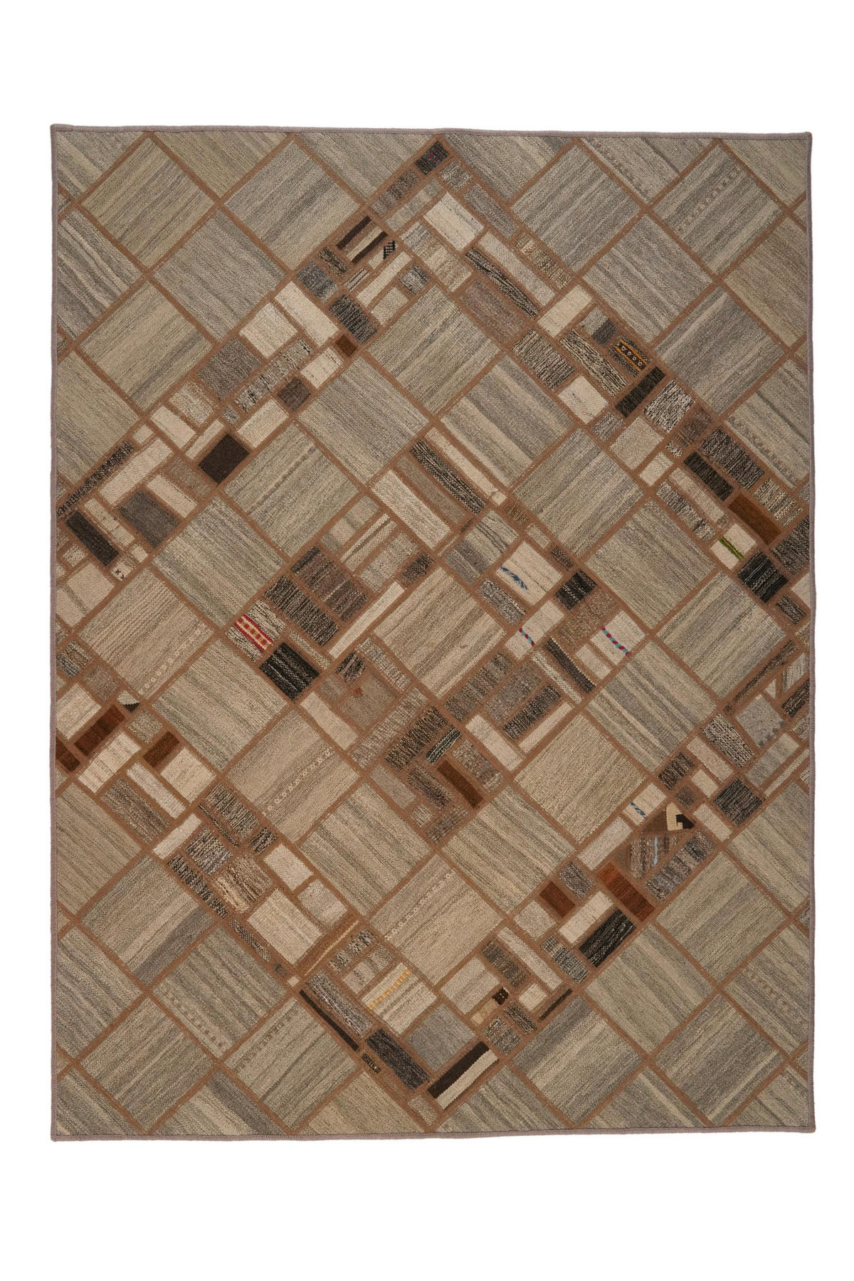 PersaTepp Teppich Kelim Tekkehdouz bunt B/H/L: ca. 150x1x200 cm Kelim Tekkehdouz - bunt (200,00/150,00/1,00cm) - PersaTepp