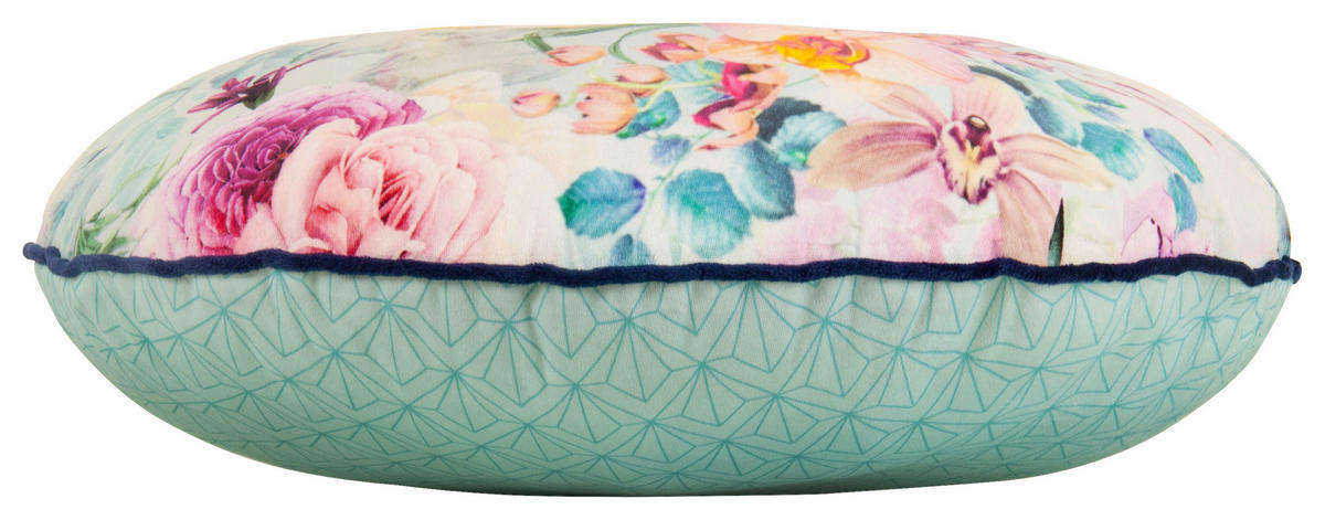 Dekokissen Anamin Polysamt Anamin - Multi (55,00cm) - Descanso