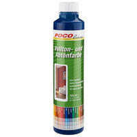 POCOline Vollton- und Abtönfarbe saphirblau ca. 0,75 l Voll+Abtönfarbe 750ml saphirblau - saphirblau (750ml) - POCOline
