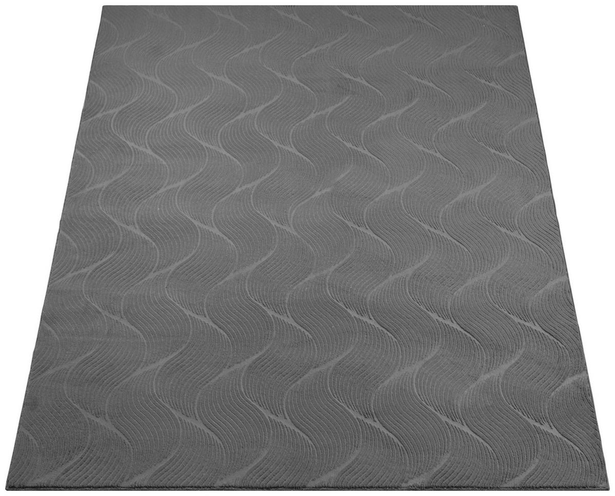 Dinarsu Teppich Stilo anthrazit B/L: ca. 80x300 cm Stilo - anthrazit (80,00/300,00cm) - Dinarsu