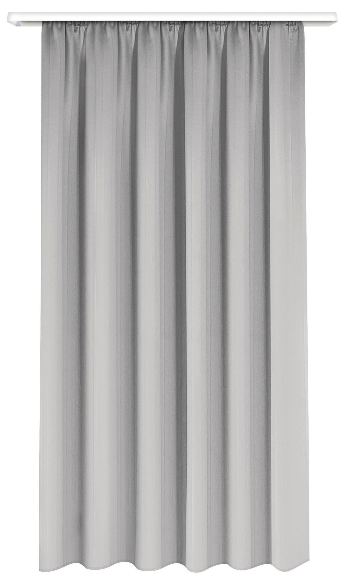 POCOline Verdunklungsvorhang Luna silber B/L: ca. 135x175 cm Luna - silber (135,00/175,00cm) - POCOline