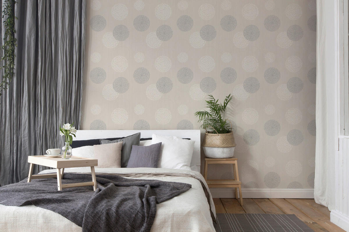 A.S.Creation Vliestapete Best of Vlies Punkte beige B/L: ca. 53x1005 cm Best of Vlies - beige (53,00/1005,00cm) - A.S.Creation