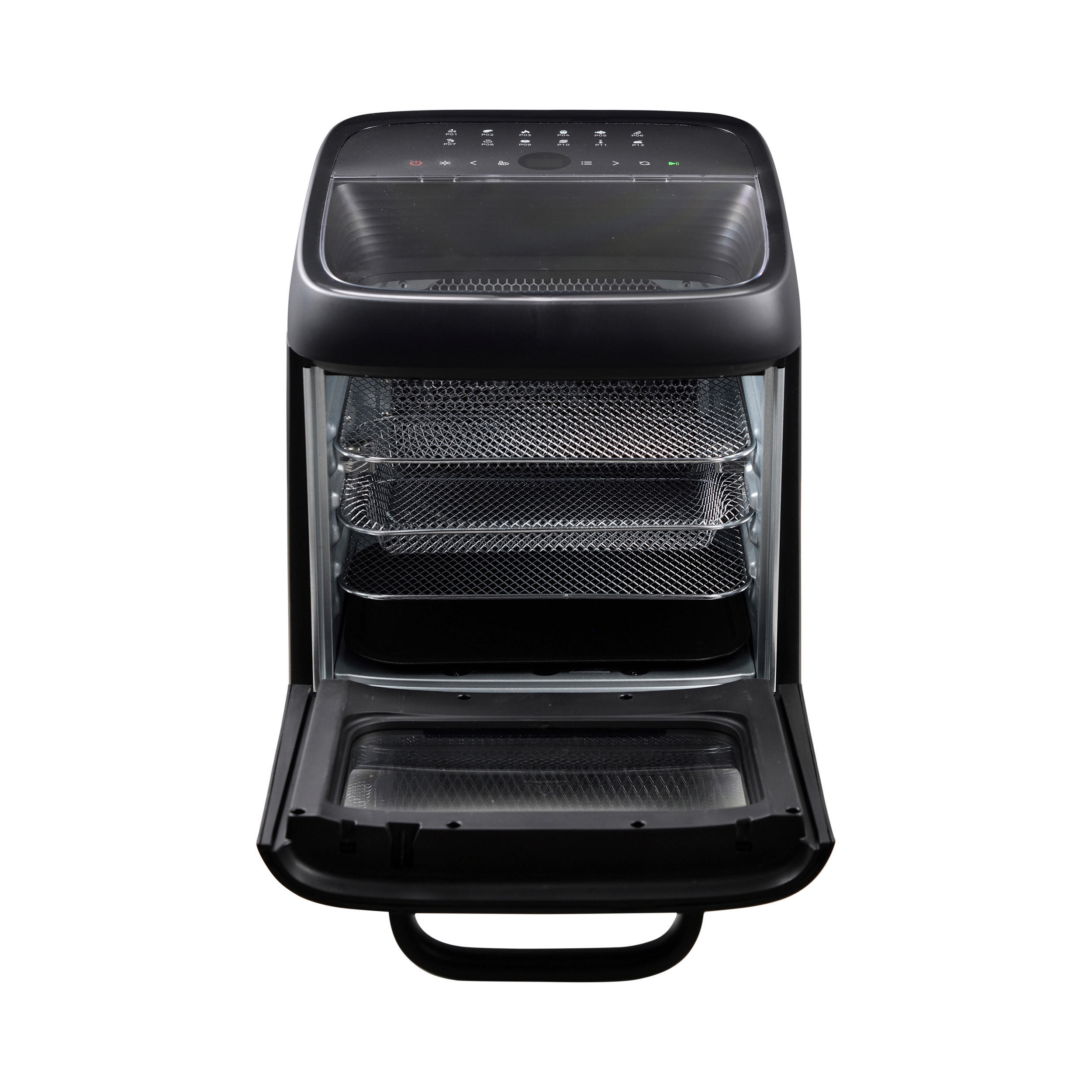 MASTERPRO Heißluftfritteuse BGMP-9445 ROCKET CYCLONE 1200 - schwarz - MASTERPRO