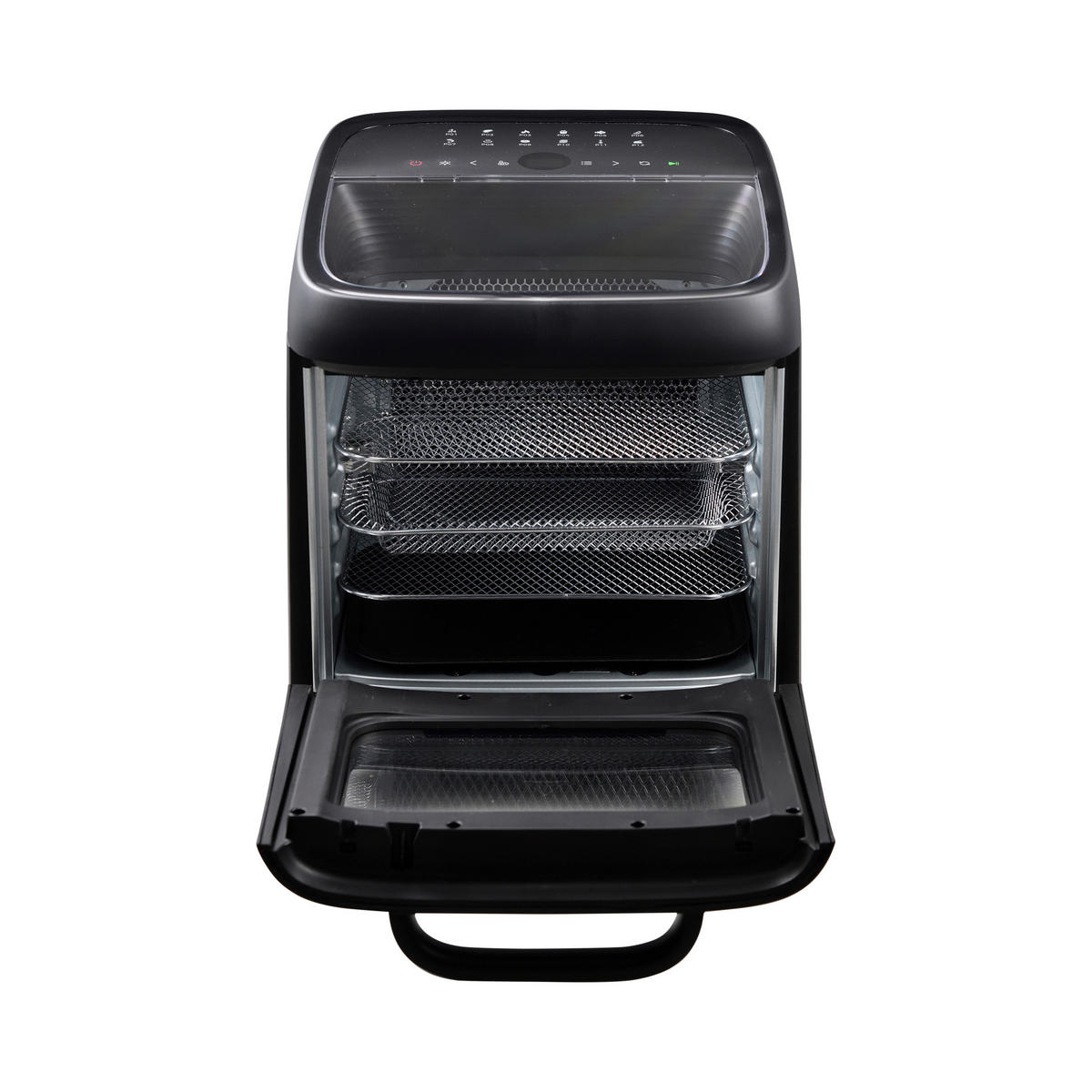 MASTERPRO Heißluftfritteuse ROCKET CYCLONE 1200 - schwarz - MASTERPRO