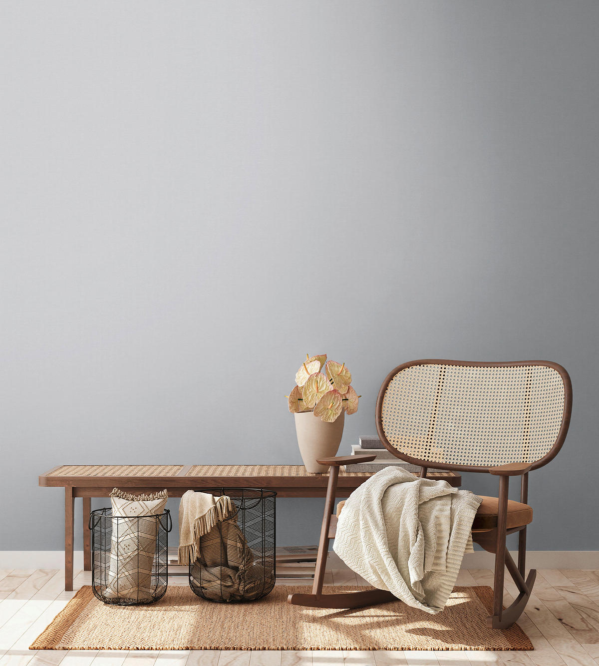 A.S.Creation Vliestapete grau B/H/D: ca. 53x1005x8,3 cm Vliestapete - grau (8,30/1005,00cm) - A.S.Creation